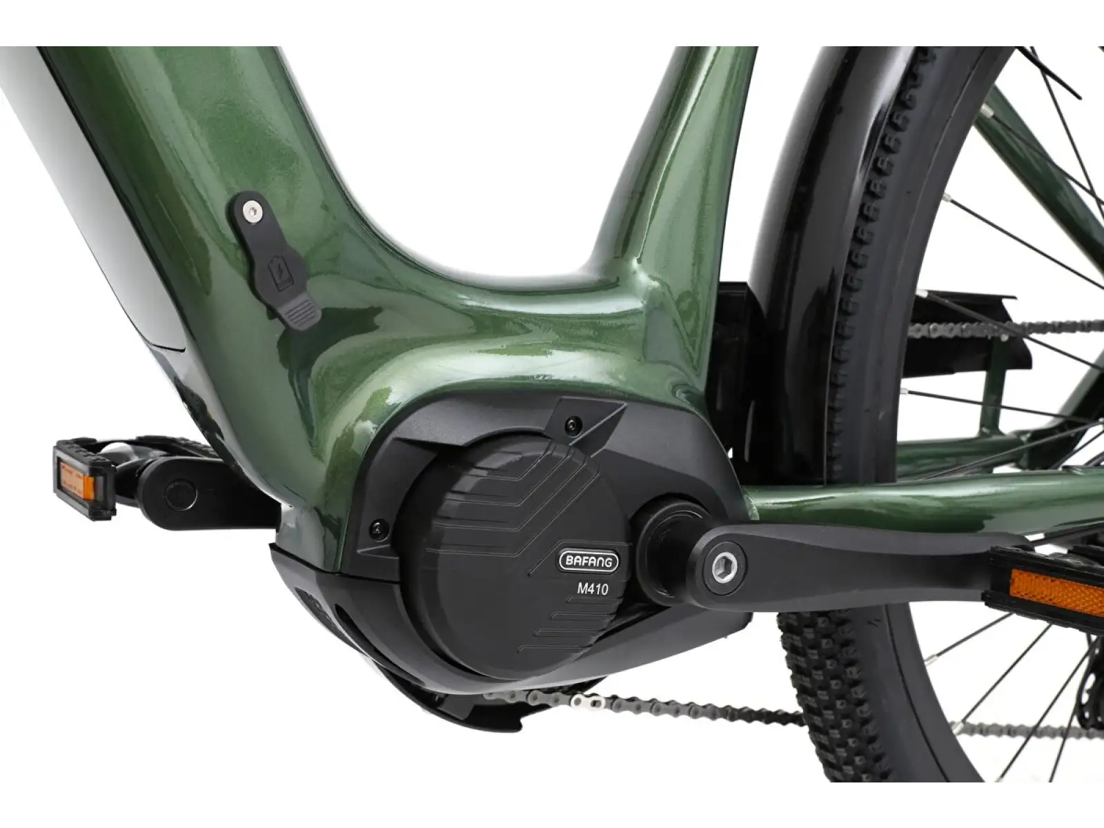 CANULL City 2 720 Wh low-step electric bike forest green