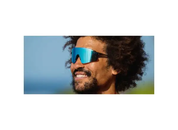 Tifosi Vogel SL sports glasses Crystal Smoke/Smoke Bright Blue