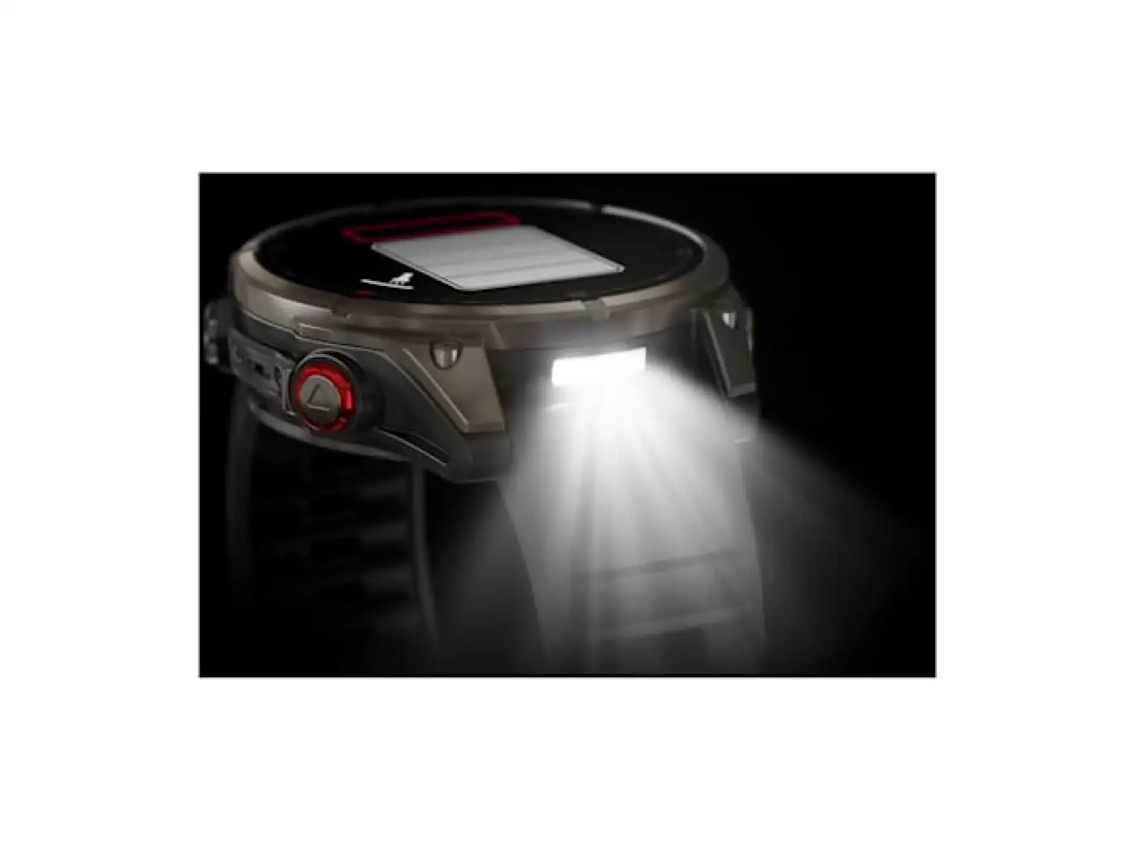 Garmin fenix 8 Pro 47 mm, AMOLED Sapphire, Titanium with silicone strap Graphite/Black