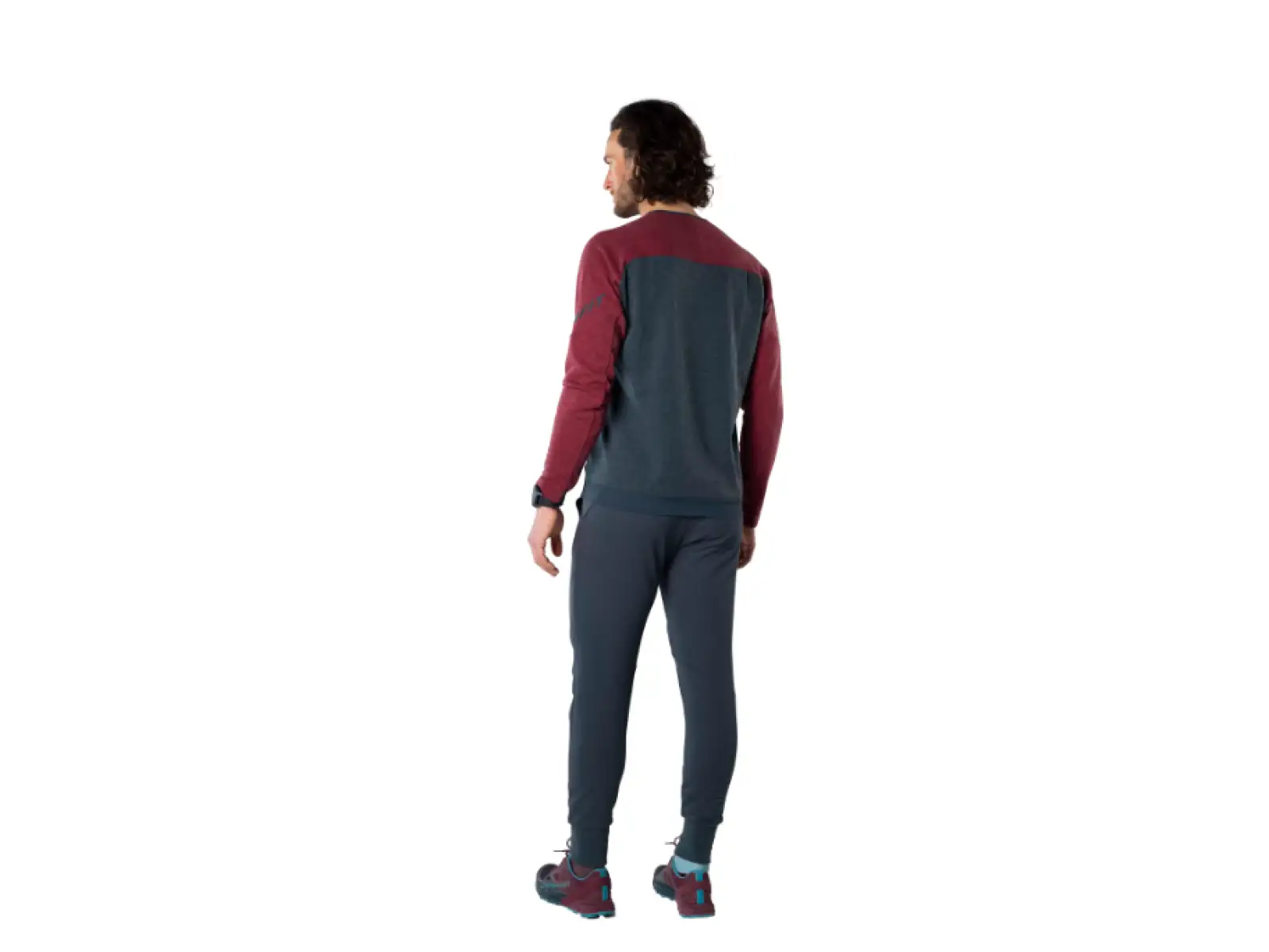 Dynafit 24/7 Polartec men's sweatshirt Burgundy
