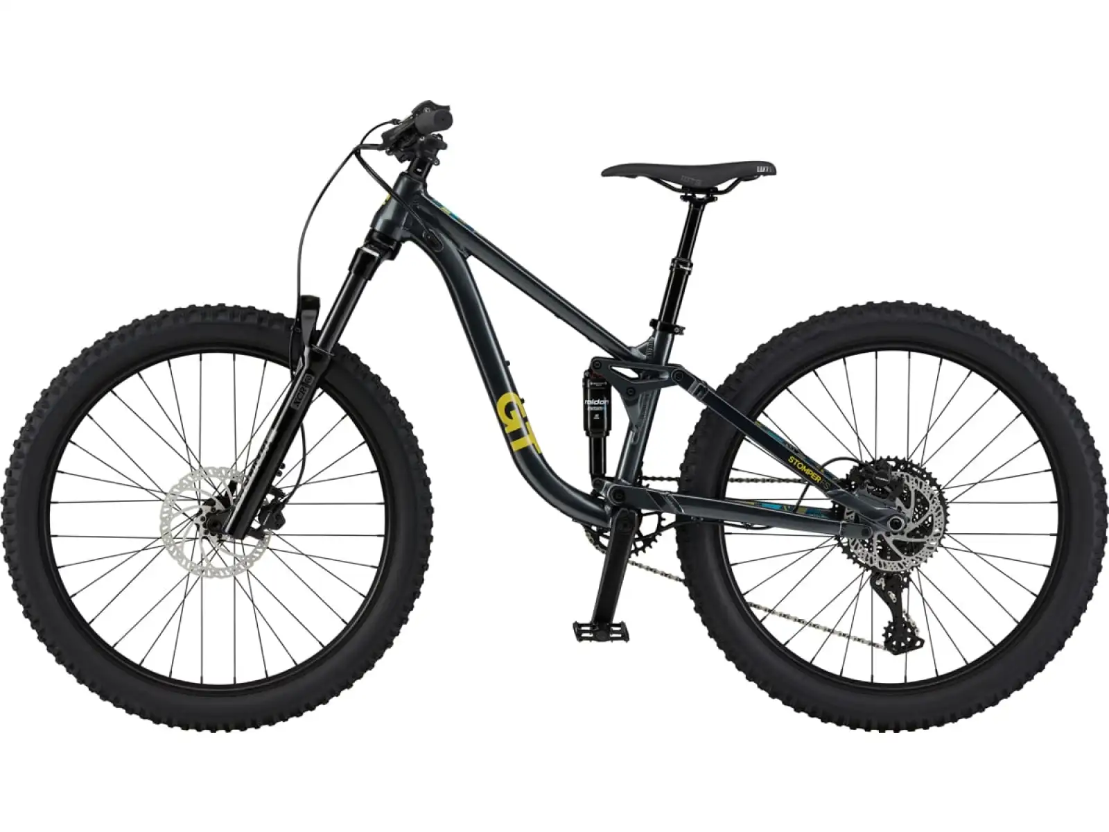 GT Stomper 26 FS ACE children's full-suspension bike GUN