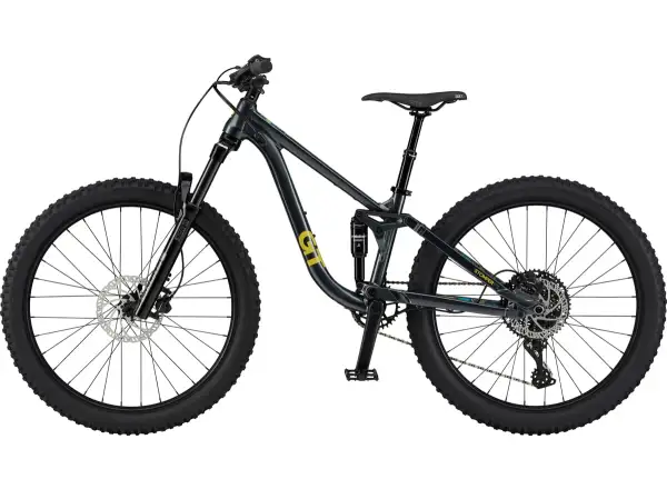 GT Stomper 26 FS ACE children's full-suspension bike GUN