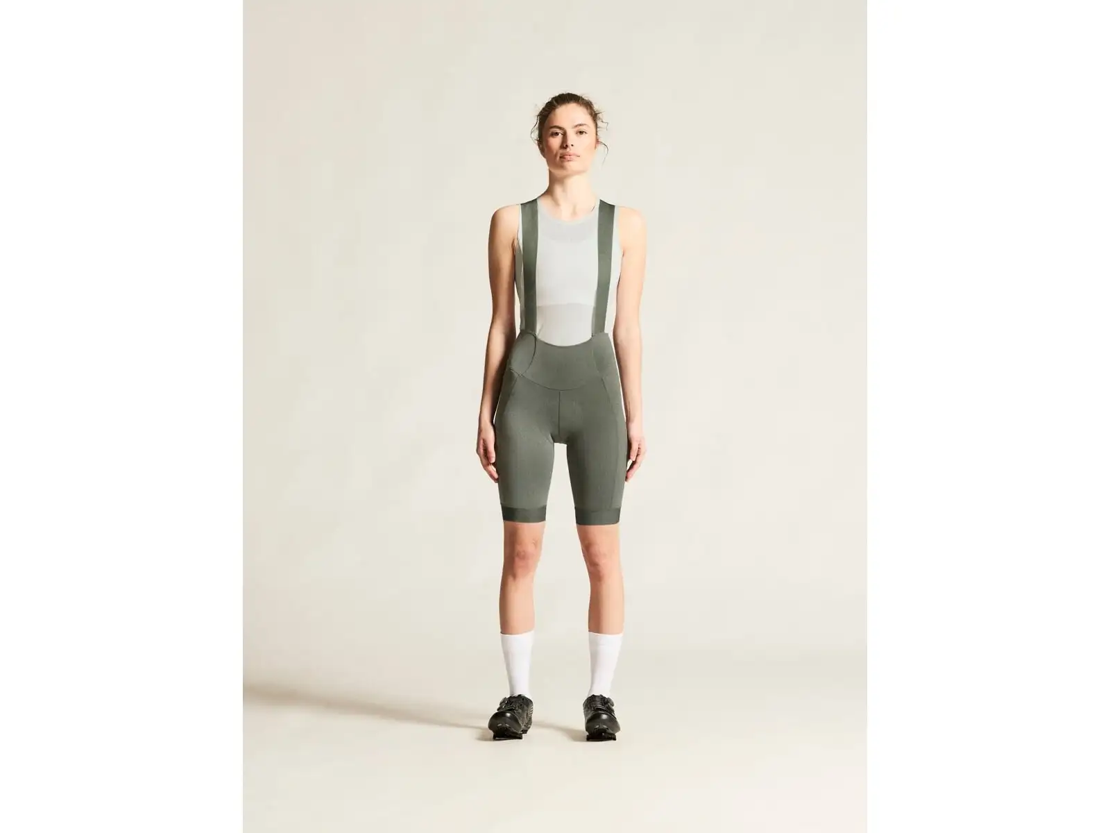 Craft Endur Cargo Bib C3 women's shorts with pad and bib green