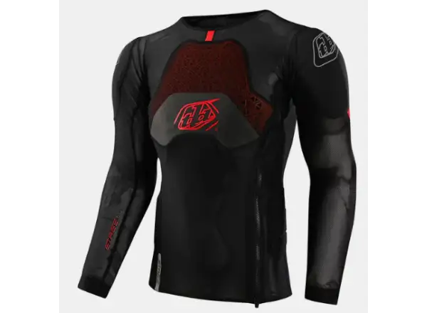 Troy Lee Designs Stage Ghost D3O Solid protective vest with long sleeves Black