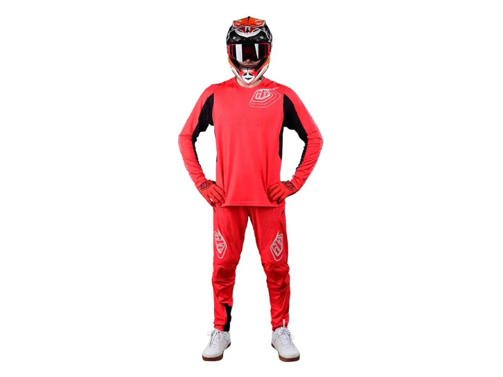 Troy Lee Designs Sprint men's jersey long sleeve richter race red