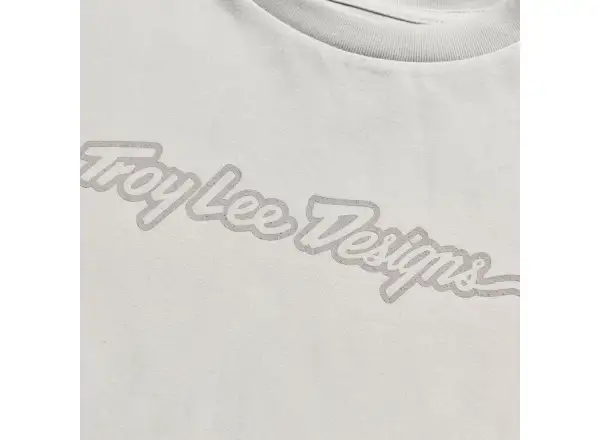 Troy Lee Designs Signature women's short sleeve T-shirt Pumice