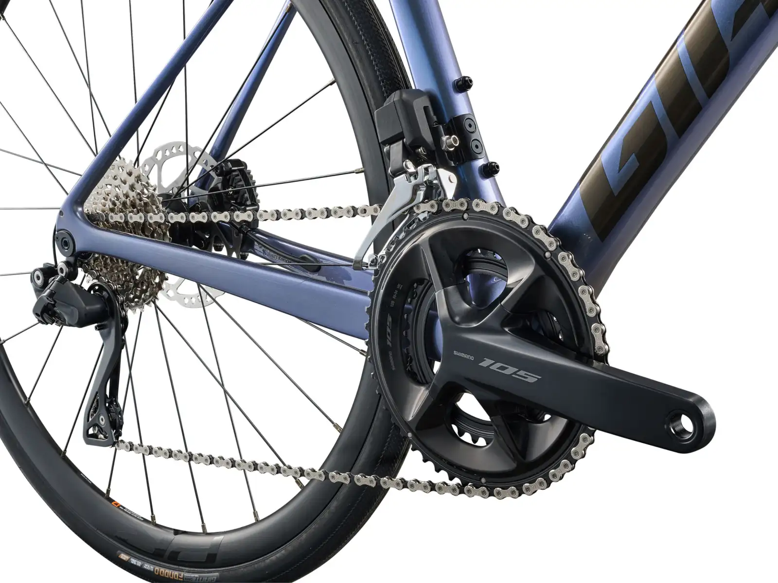 Giant Defy Advanced 1 road bike Thundercloud