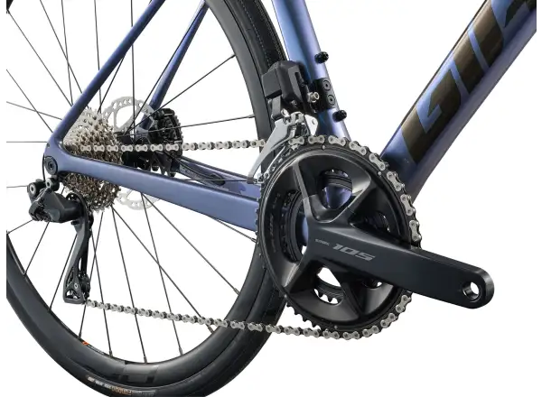 Giant Defy Advanced 1 road bike Thundercloud