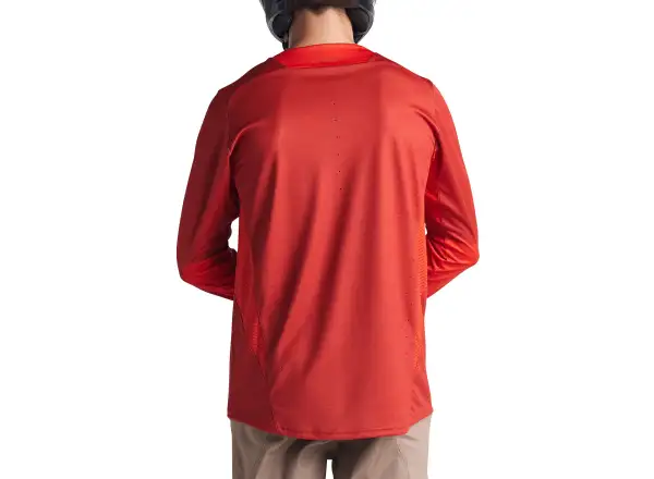 Troy Lee Designs Sprint Icon jersey long sleeve Fire Orange SAMPLE