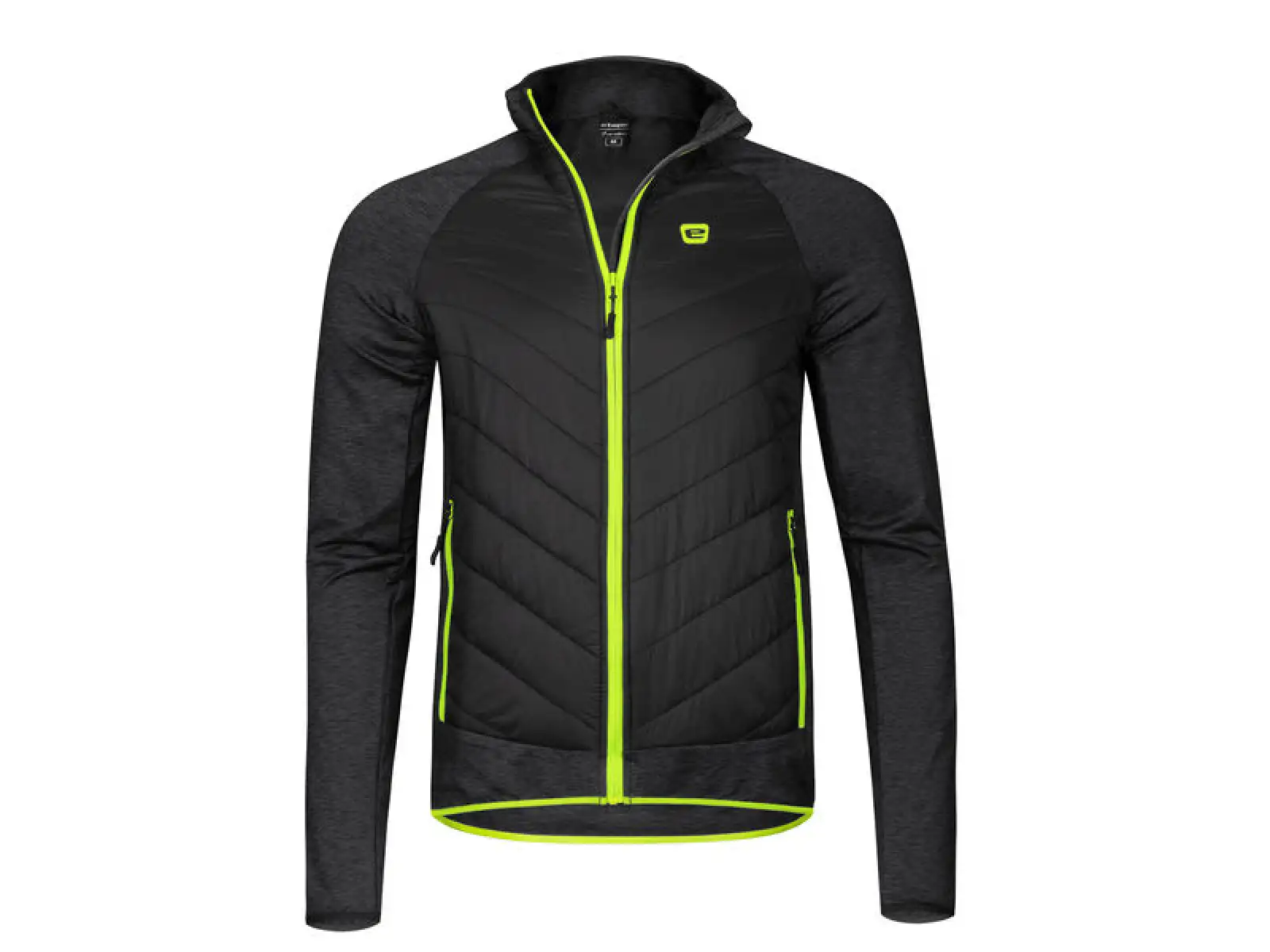 Etape Crux 2.0 men's jacket black/yellow fluo