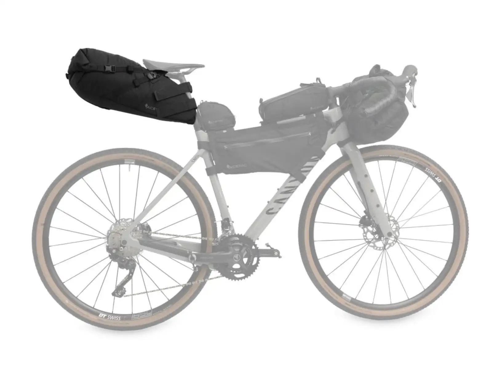 Acepac Saddle Bag MKIII 16 l Black