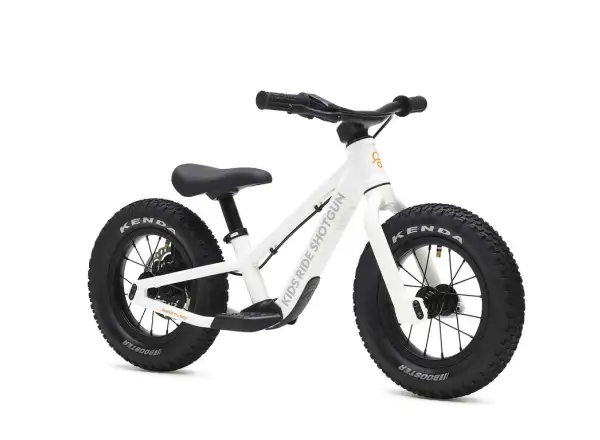 Kids Ride Shotgun kids balance bike Dirt Hero 12" with brake 2026 white