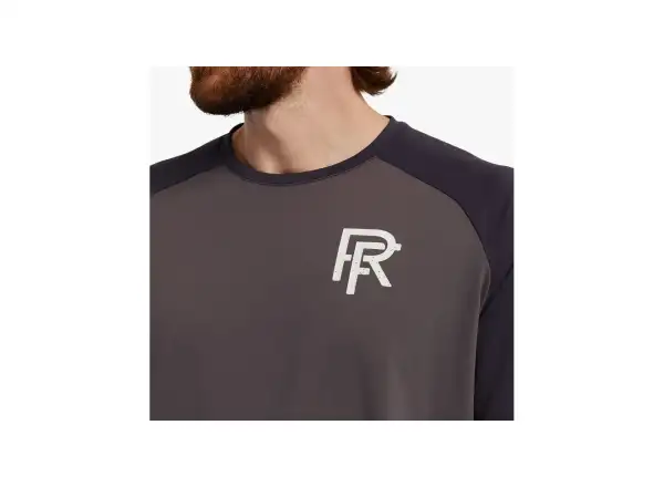 Race Face Commit men's shirt 3/4 sleeve  Charcoal