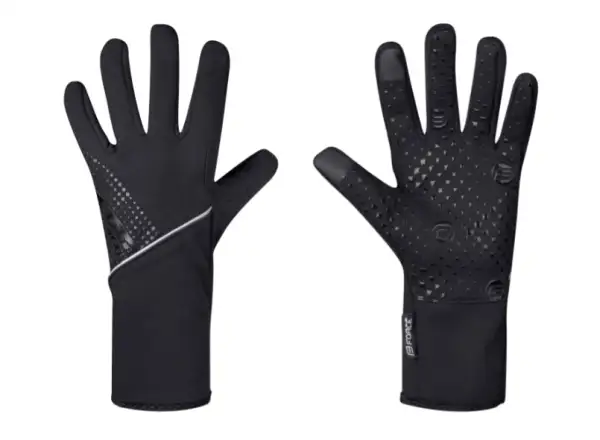 Force Vision gloves long-fingered Black