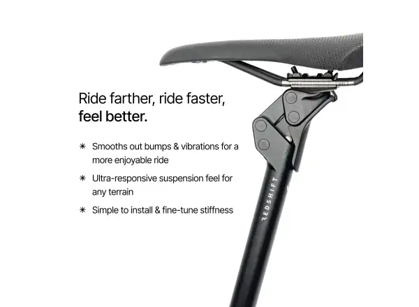 Redshift ShockStop suspension seatpost 30.9x350mm