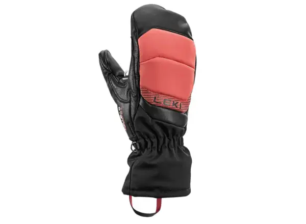 Leki Griffin Base 3D Women Mitt gloves Black-Rose