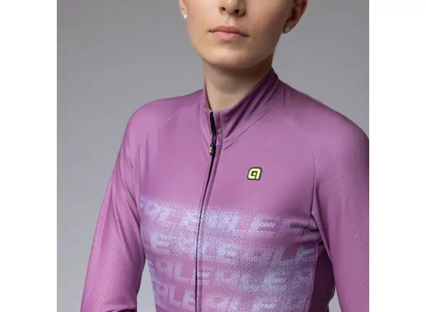 Alé PR-E Identity women's insulated jersey long sleeve Orchid