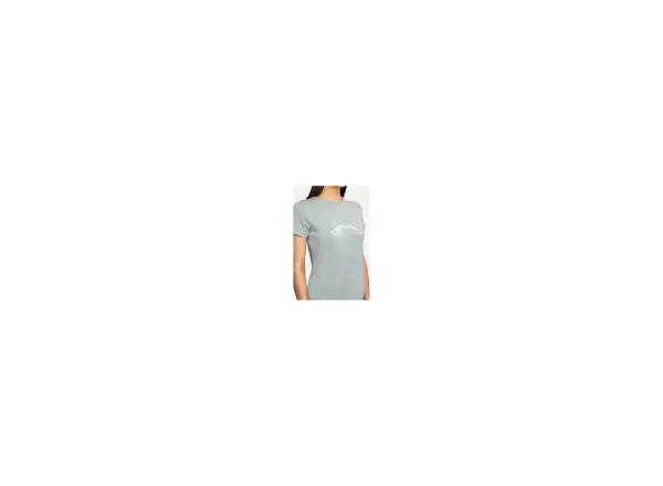 Viking Lenta Lady women's T-shirt short sleeve Green/Beige