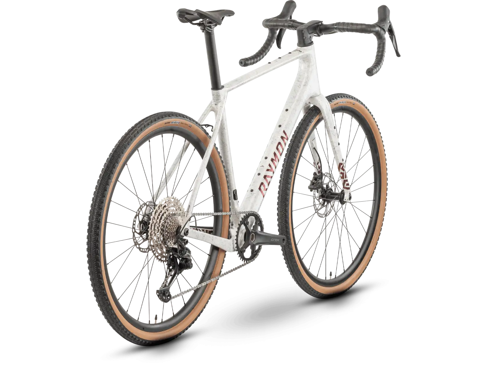 Raymon Soreno Comp 700 GRX gravel bike Marble White