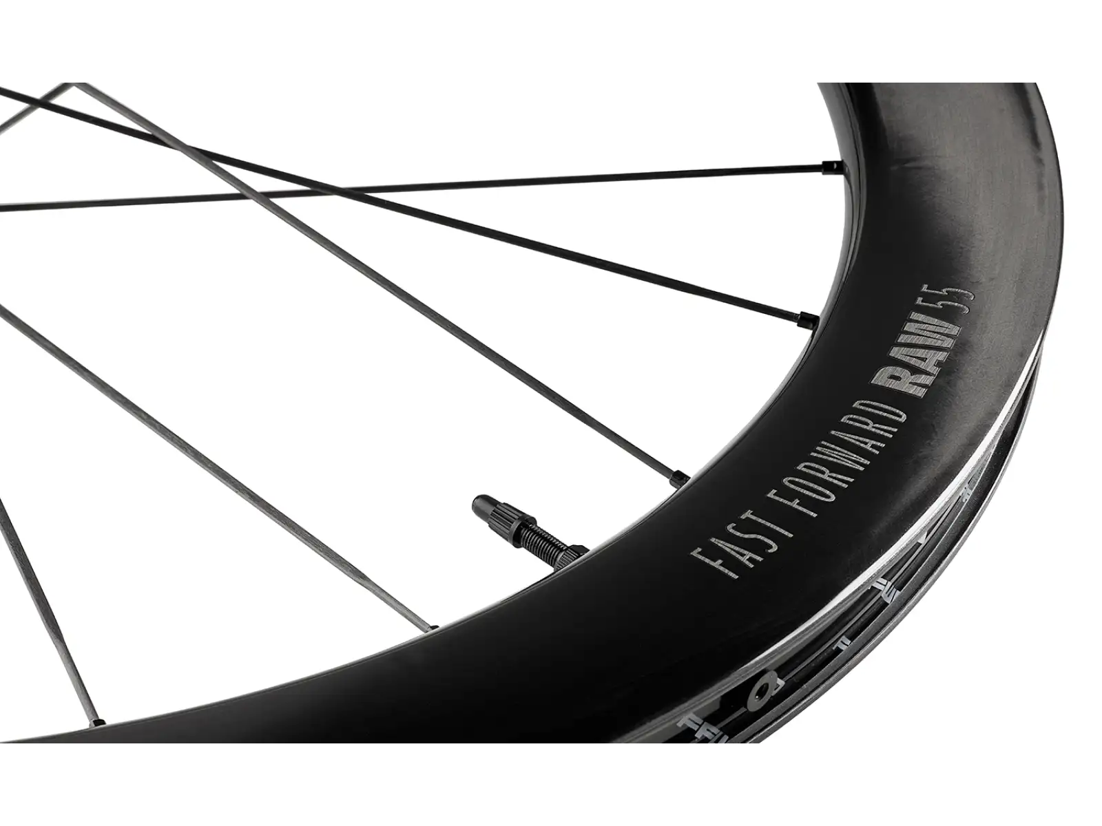 FFWD RAW CS 55 road wheelset Gloss Black