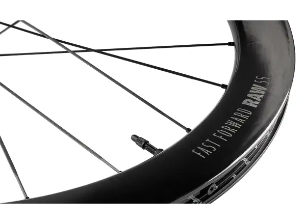 FFWD RAW CS 55 road wheelset Gloss Black
