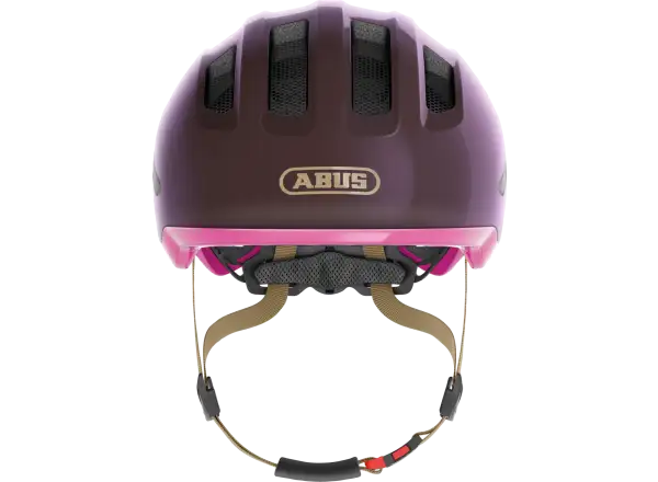 Abus Smiley 3.0 ACE LED kids helmet Royal Purple