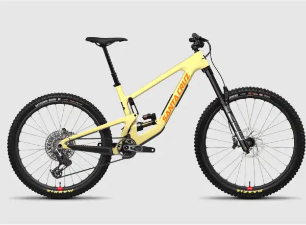 Santa Cruz Nomad 6 CC MX X0 AXS RSV full suspension bike Marigold yellow
