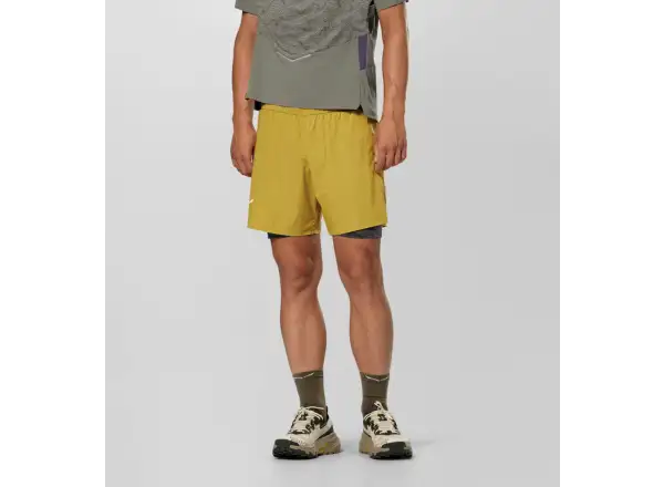 Salewa Pedroc Durastretch 2in1 men's shorts Olive Oil