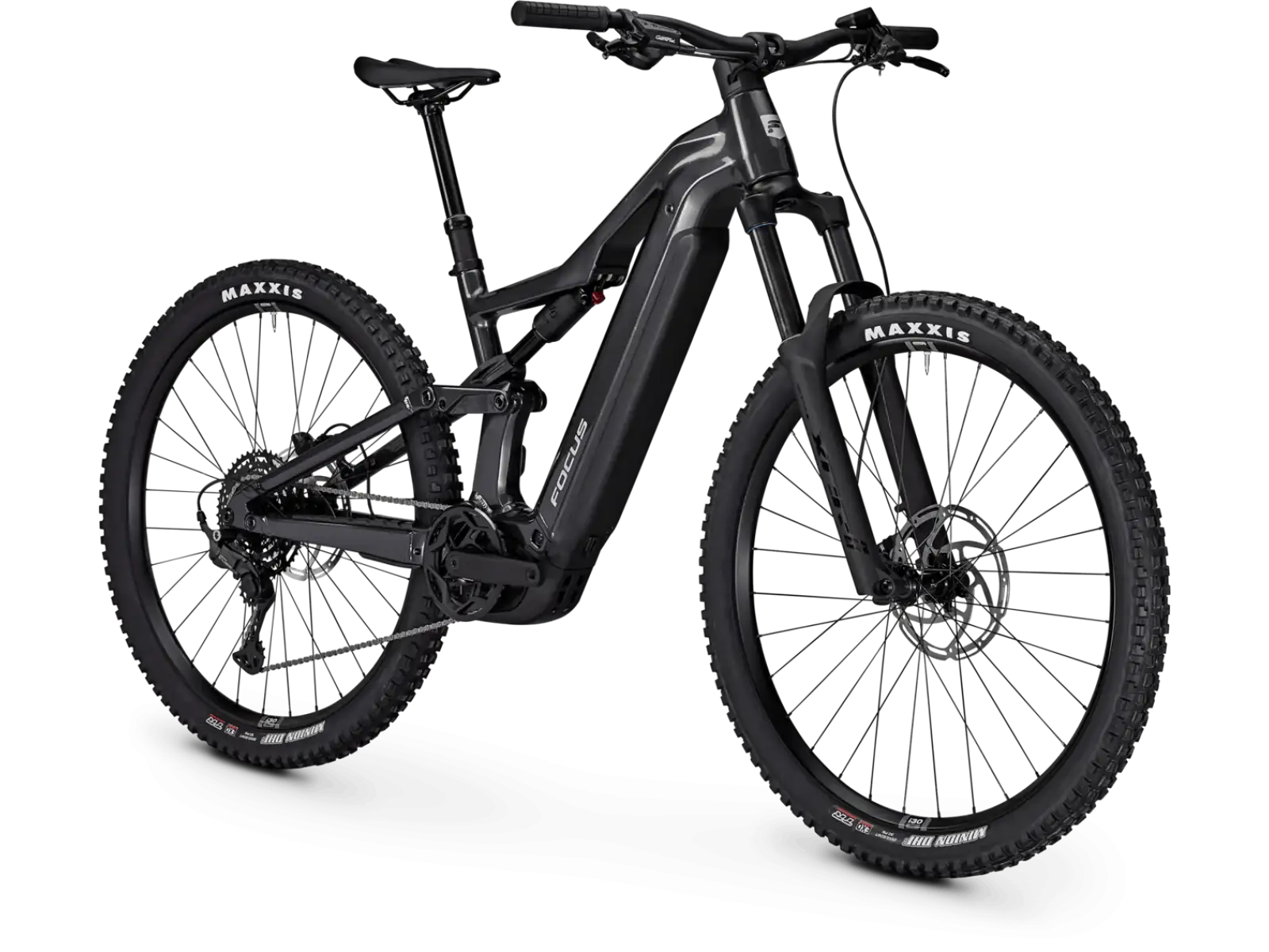 Focus THRON 7 800Wh full-suspension e-bike Diamondblack