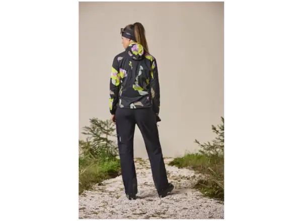 Maloja FjelletM. Printed women's jacket Deep Black Fieldflower