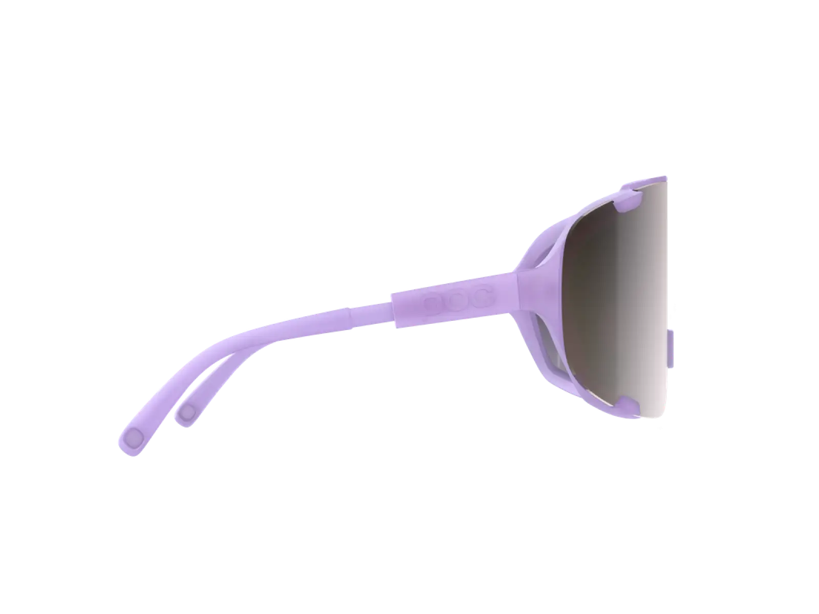 POC Devour cycling glasses Sapphire Purple Translucent/Silver Mirror