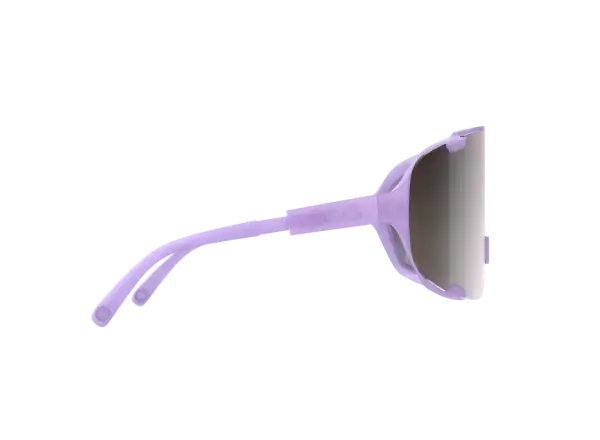 POC Devour cycling glasses Sapphire Purple Translucent/Silver Mirror