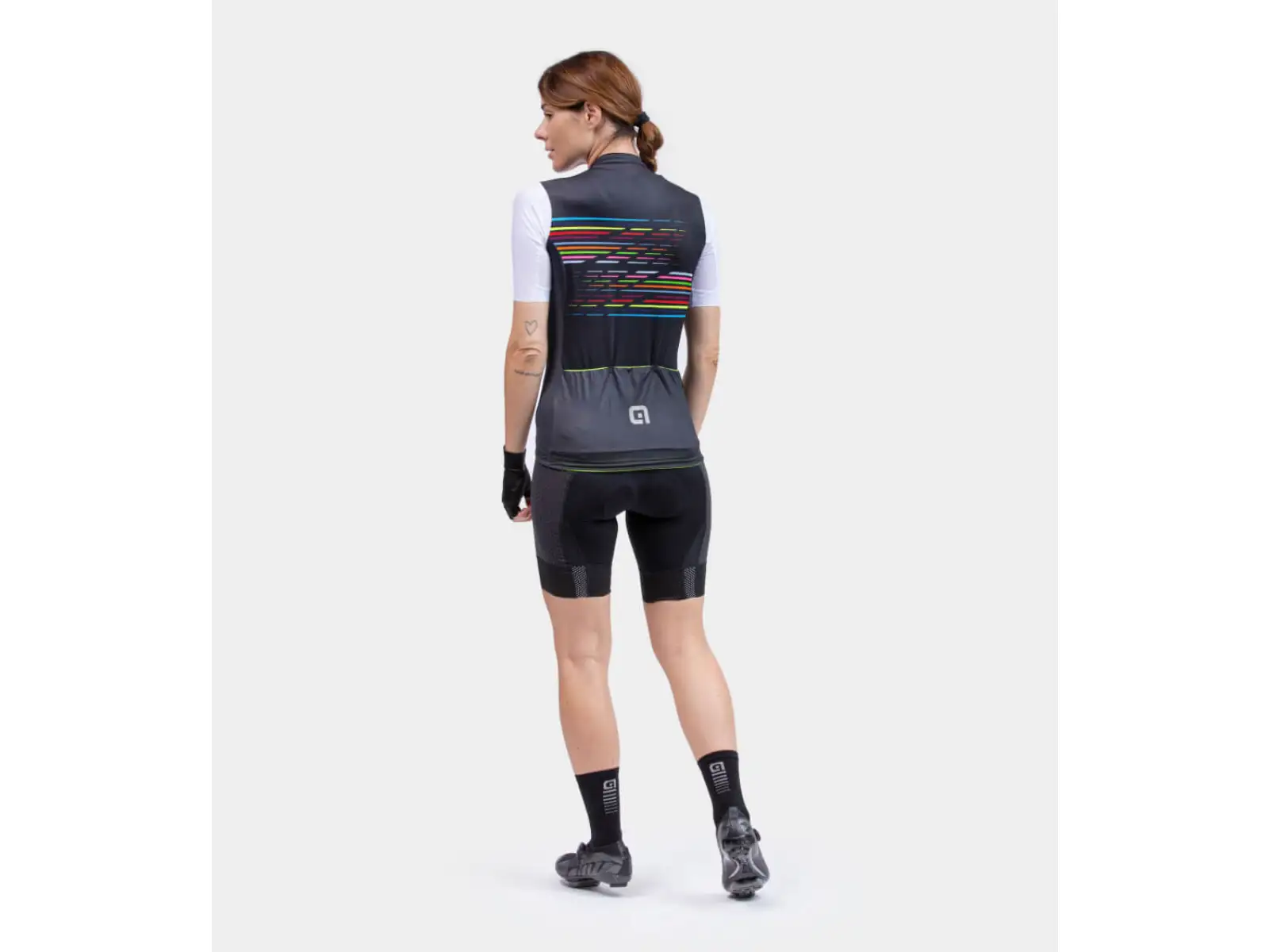 Alé PR-S Logo women's jersey short sleeve Black
