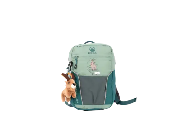 Kohla Happy Rocky 8 children's hiking backpack Beryl Green