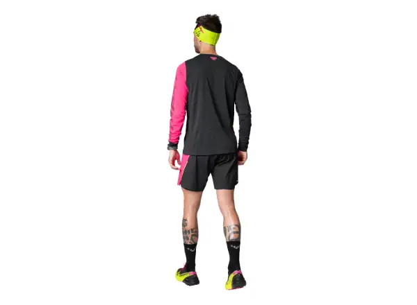 Dynafit DNA Ultra 2in1 men's running shorts Pink Glo