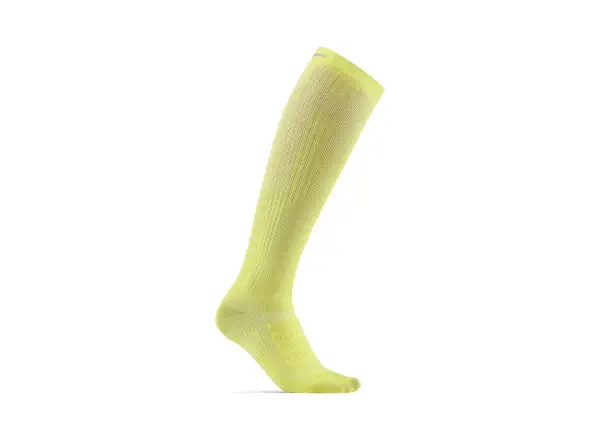Craft ADV Dry Compression compression knee-high socks yellow