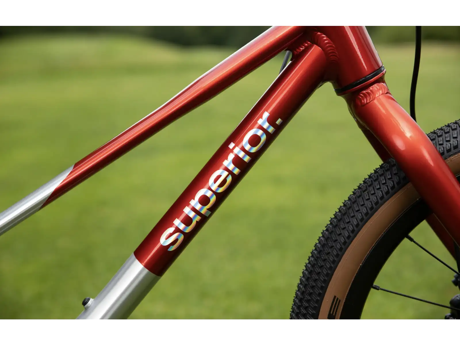 Superior TEAM 20 kids bike Gloss Brushed Alu / Red