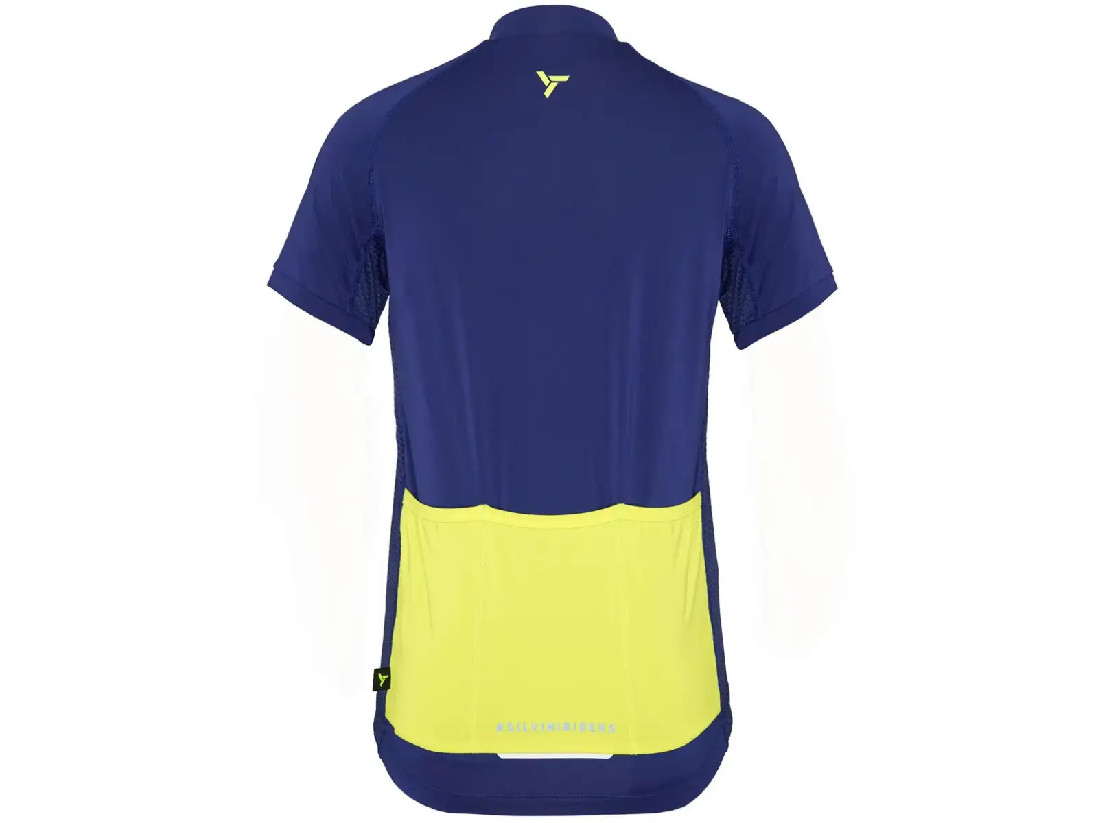 Silvini Mazzani children's jersey short sleeve Blue/Neon