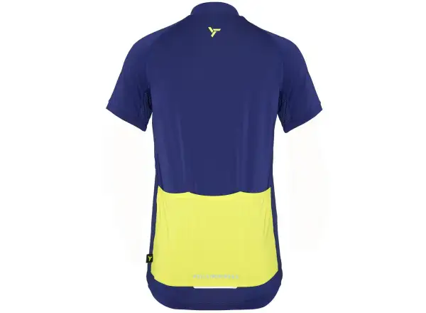 Silvini Mazzani children's jersey short sleeve Blue/Neon