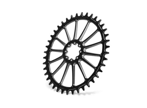 Garbaruk Melon chainring AXS Road/XC Oval chainring black