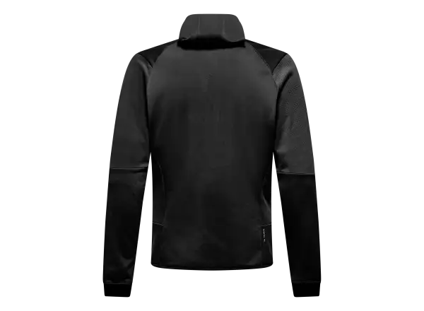 Salewa Sella Crevasse Hooded men's sweatshirt Black Out
