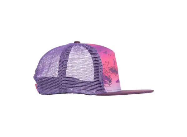 Salsa Landscape trucker hat purple