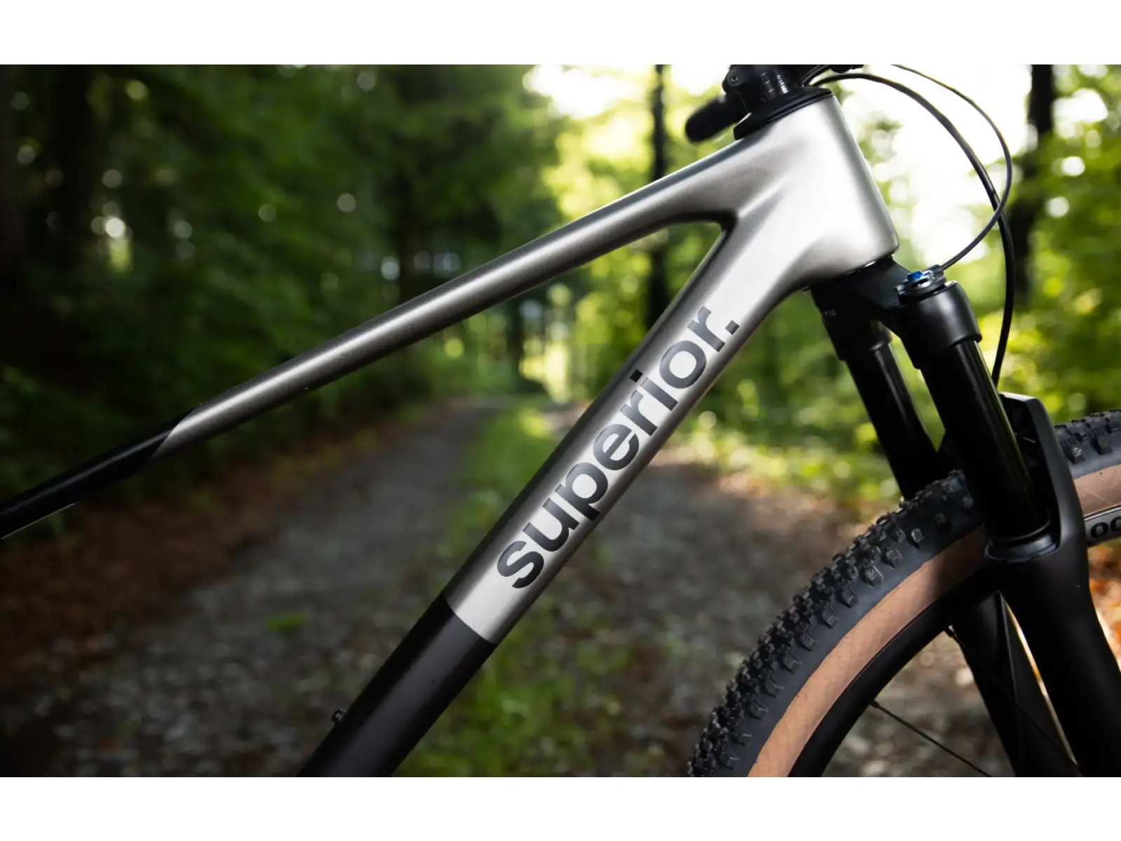Superior XP 9.8 mountain bike Matte Carbon/Dark Chrome
