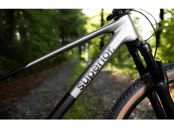 Superior XP 9.8 mountain bike Matte Carbon/Dark Chrome