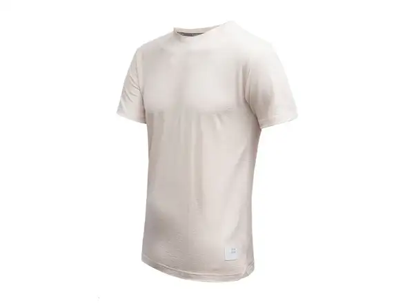 Sensor Merino Lite men's shirt short sleeve Mottled Beige