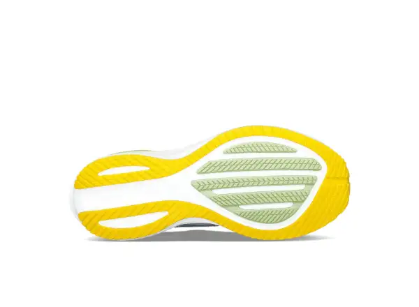 Saucony Triumph 21 women's running shoes White/Fern