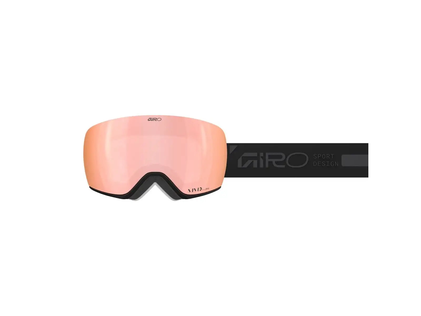 Giro Article II W ski goggles Black Rails/Vivid Rose Gold/Vivid Infrared (2lenses)