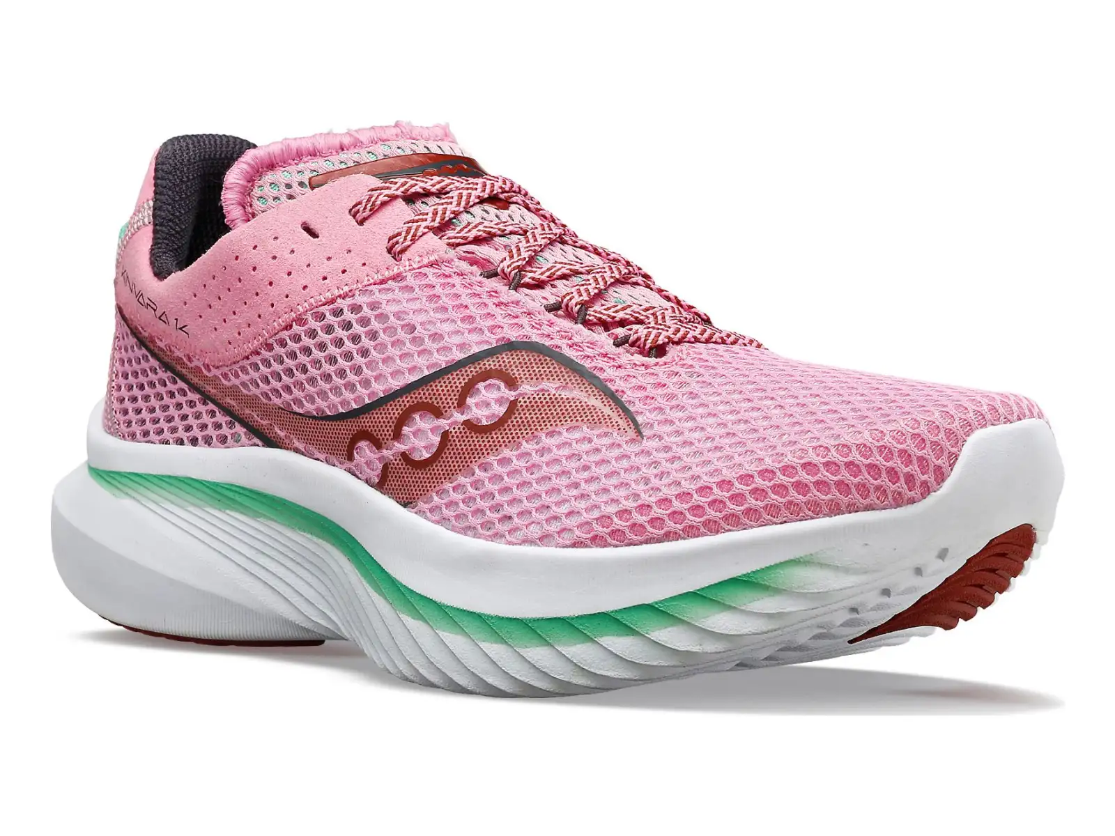 Saucony Kinvara 14 women's running shoes peony/sprig