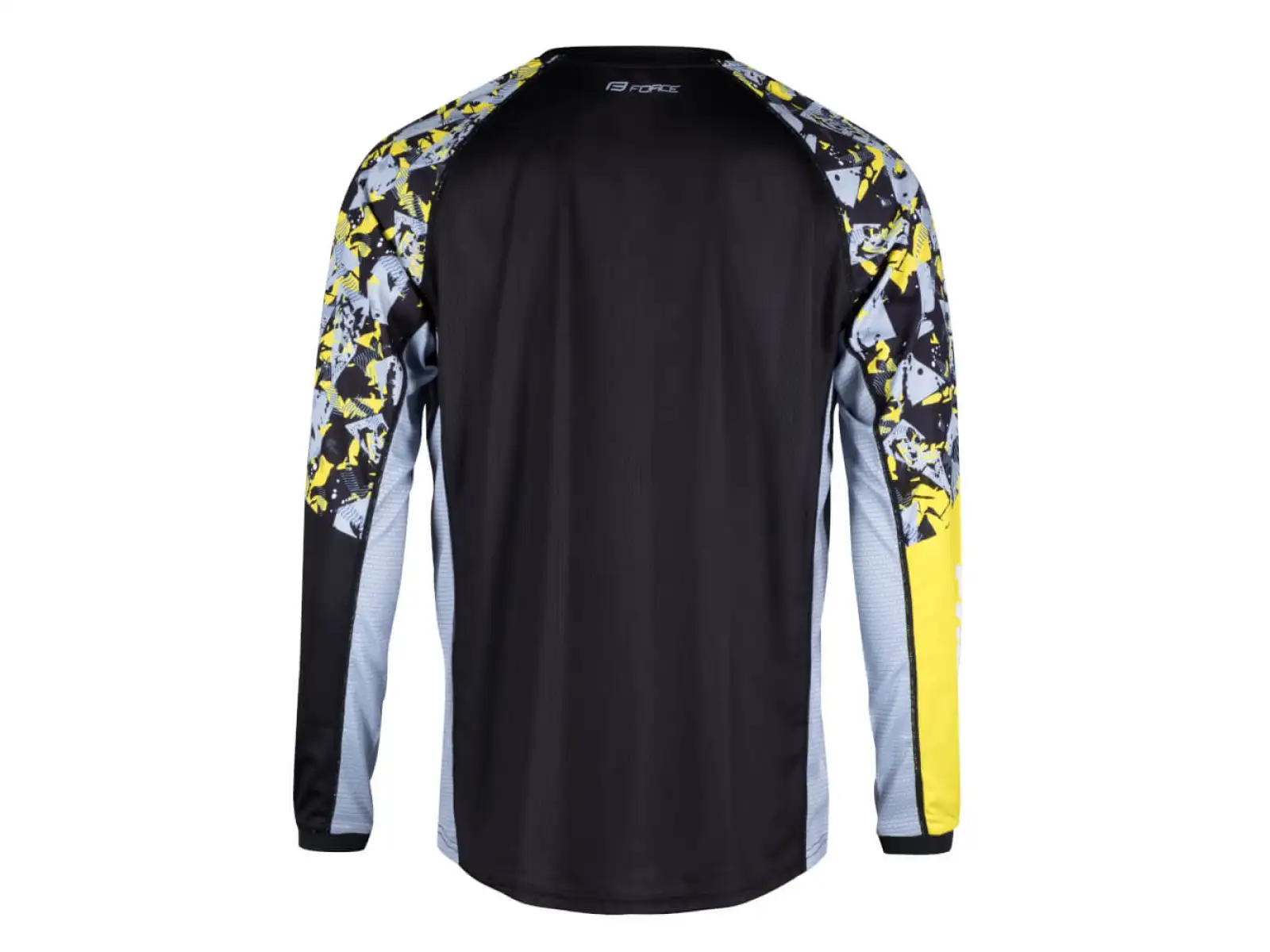 Force Reckless unisex jersey long sleeve black/yellow/grey