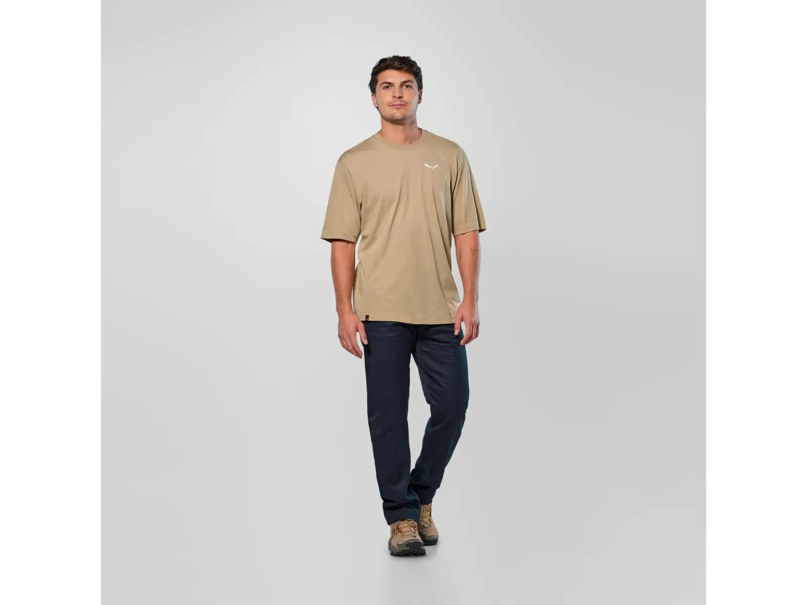 Salewa Eagle Glacier Loose T-shirt men's T-shirt short sleeve Quicksand